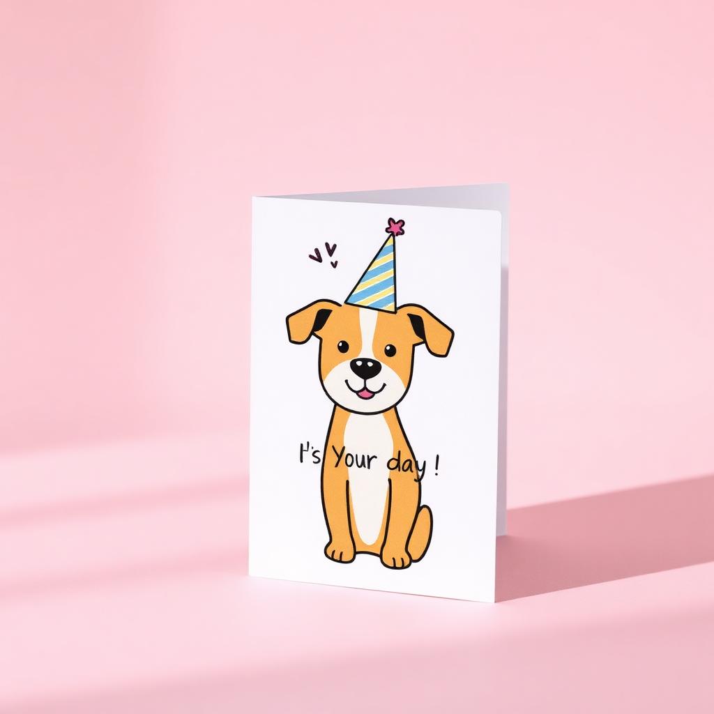 It's Your Day Puppy Card