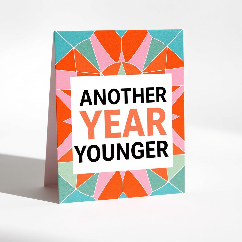 Another Year Younger Retro Card