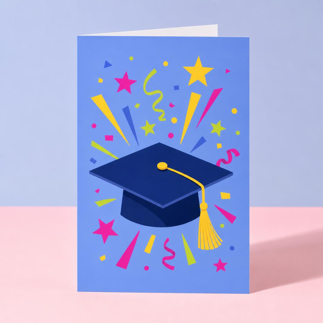 Big Congrats Graduation Card