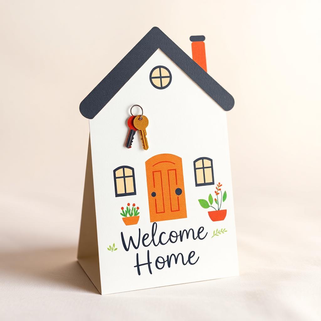 Welcome Home New Home Card