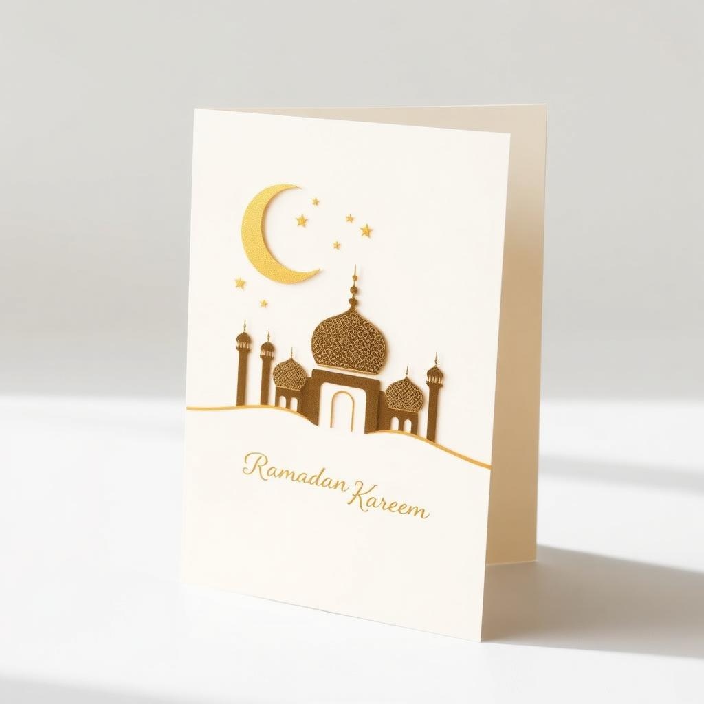 Ramadan Kareem Mosque Card